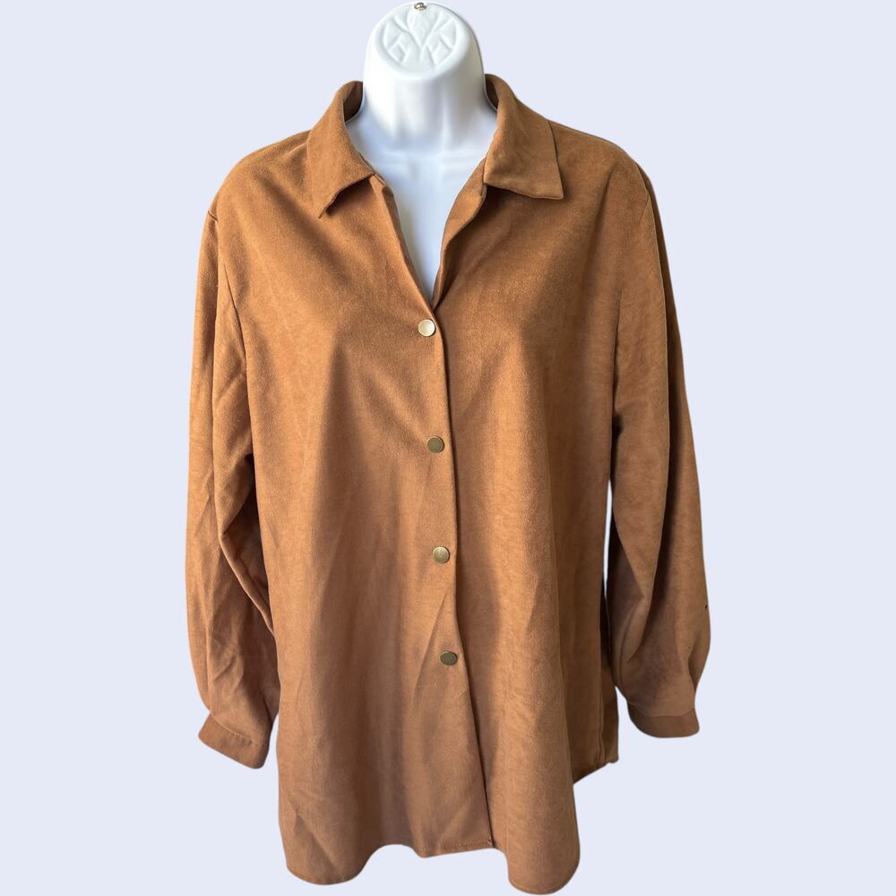 Blair L Classic Button-Up Shirt Tan Regular